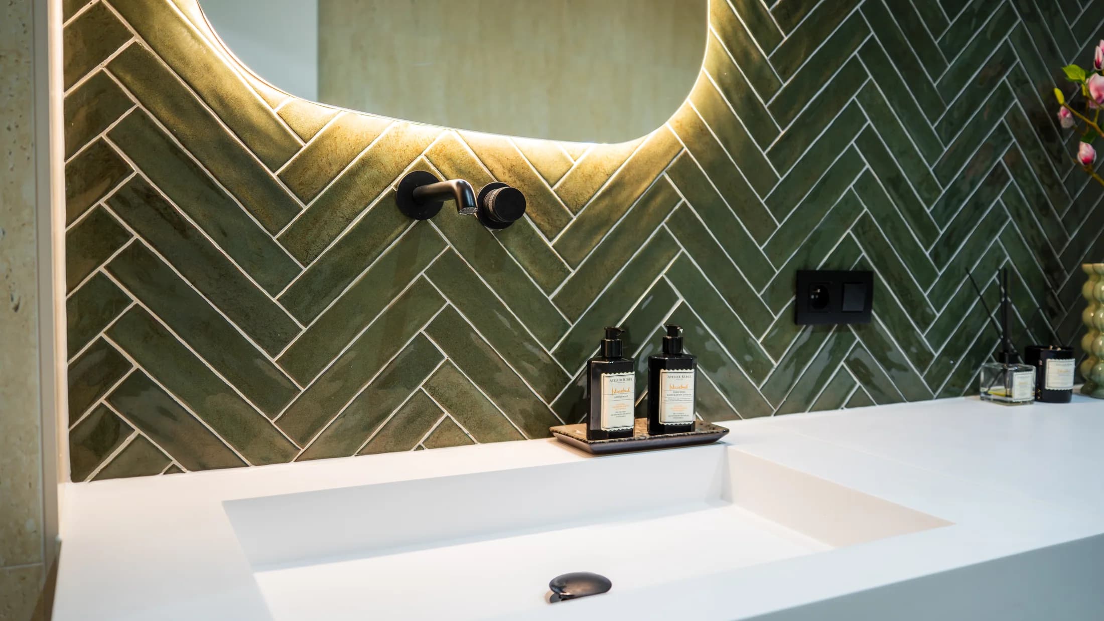 Interieur met A-kwaliteit tegels